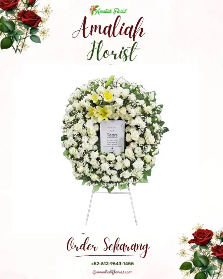 Krans Bunga Duka Pasunggingan